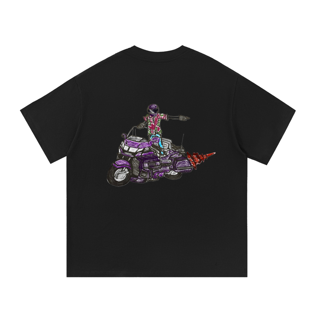 Ethans Drawing In Color Back Print